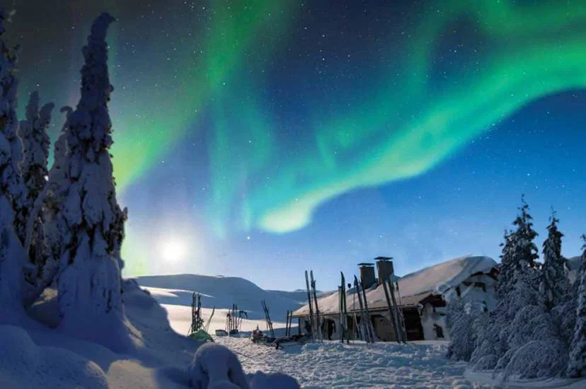Lapland northern lights