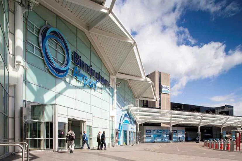 Birmingham Airport Terminal Frontage
