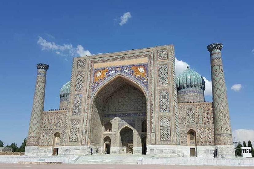 The Registan in Samarkand