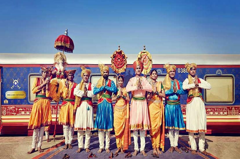 The Deccan Odyssey train