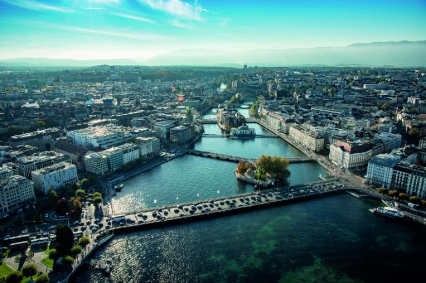 Geneva will be served four times a week from London City