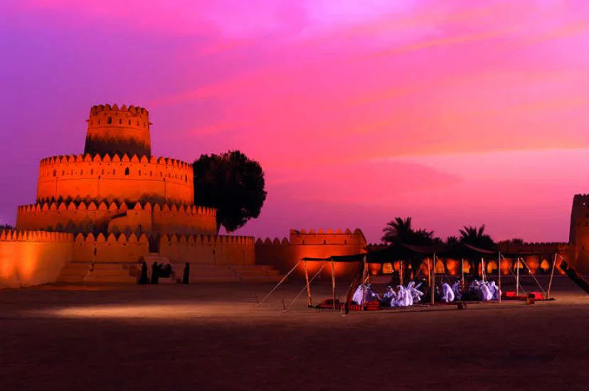 Al-Jahili Fort in Al Ain, Abu Dhabi