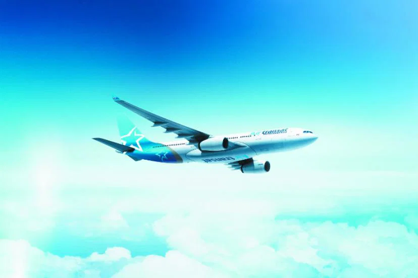 Air Transat adverts will appear on TV from 1 January.