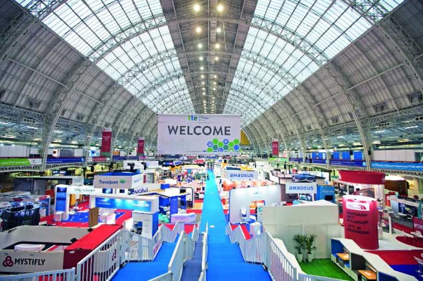 Travel Technology Europe show floor 2019