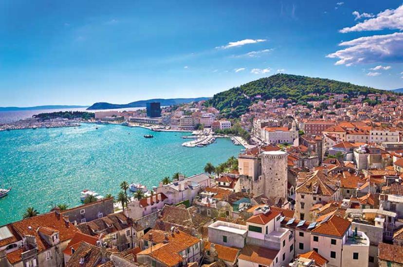 Croatia (Pictured: Split) has eased its national mask mandate