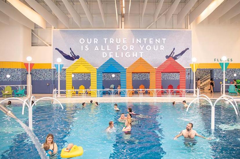 Making a splash in Butlin's Bognor Regis' new pool