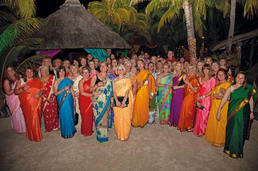 Designer-Travel party