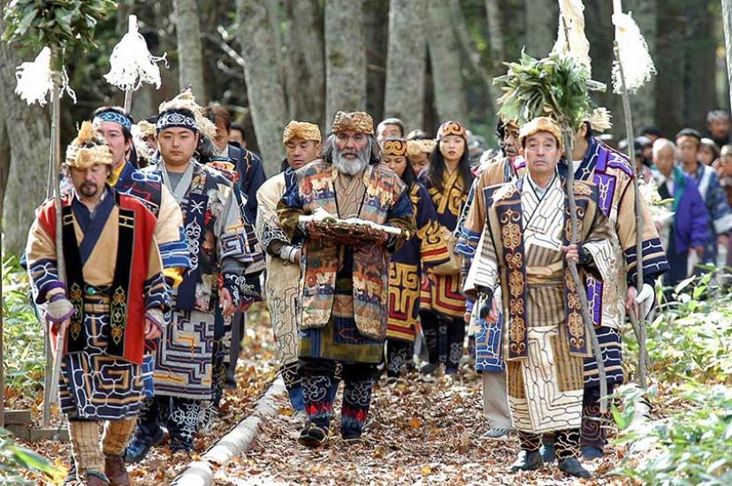 Ainu people of Hokkaido, Japan