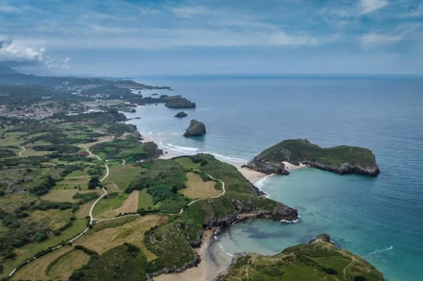 Little coves in Asturias are being washed away over winter and need to be refilled