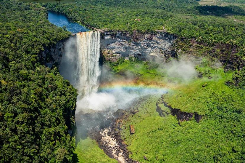 Kaieteur Falls region Guyana