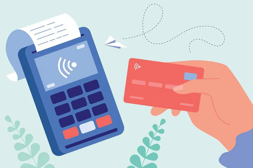 Card payment illustration