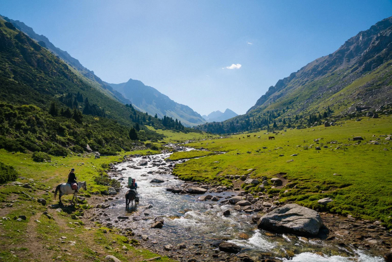Tien Shan Mountain Range, Kyrgyzstan