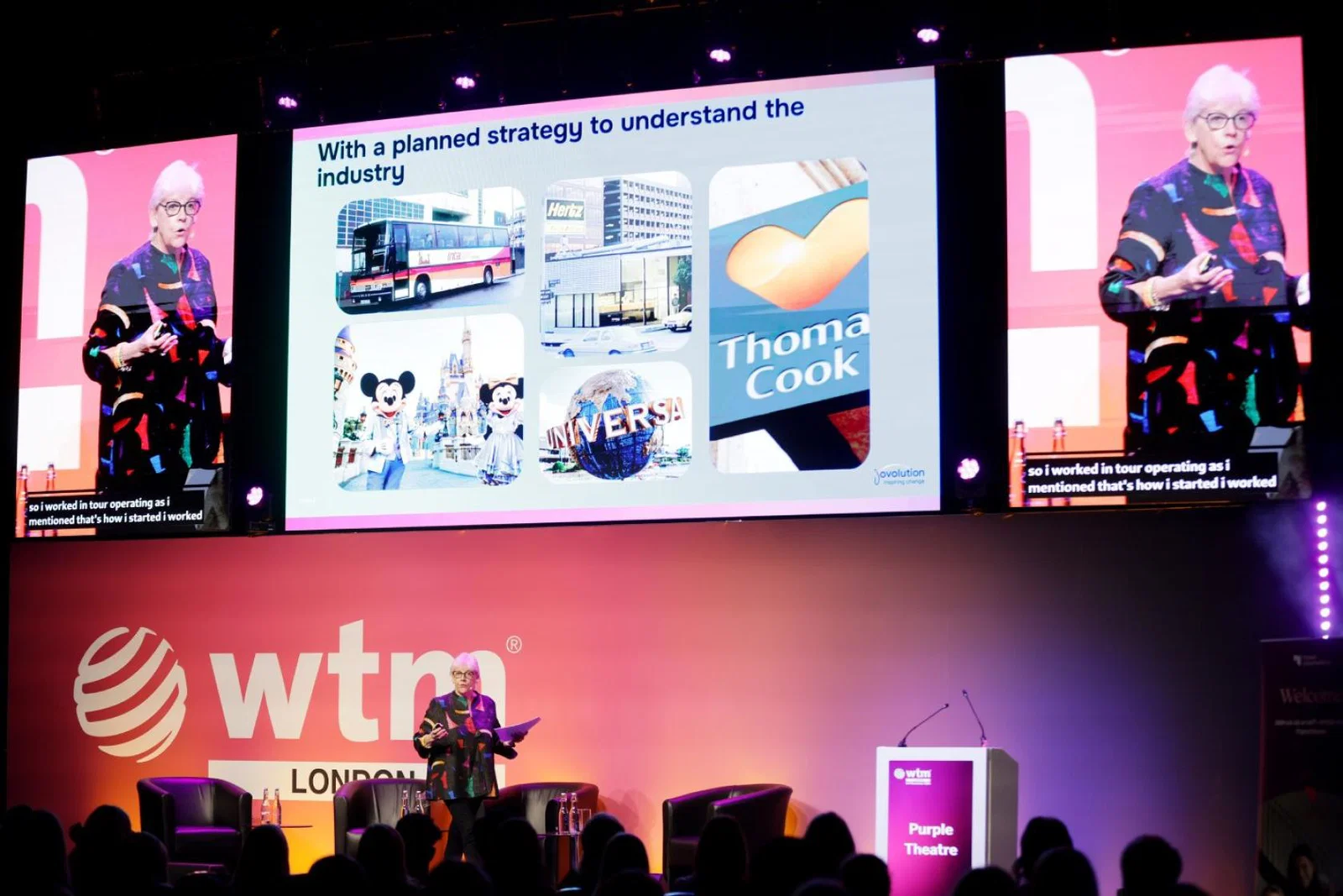 Jo Rzymowska presents at the ITT Future You Forum at WTM London