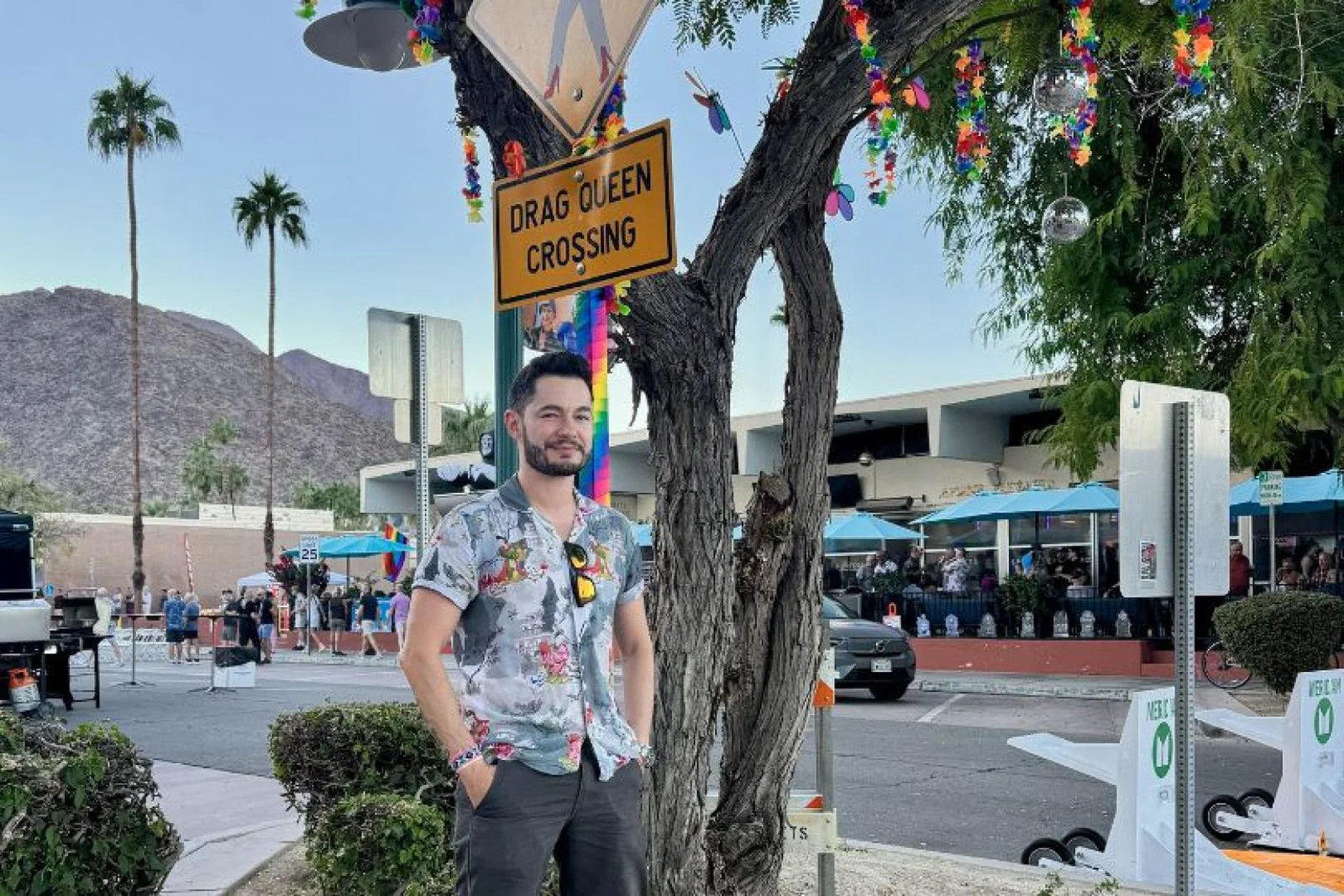 Jake Graf in Palm Springs