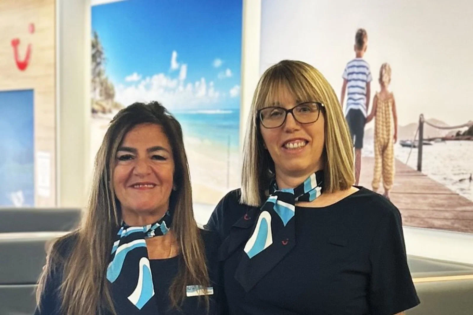 Tui agents Debbie Palmer and Julie Anderson have been friends for more than 40 years