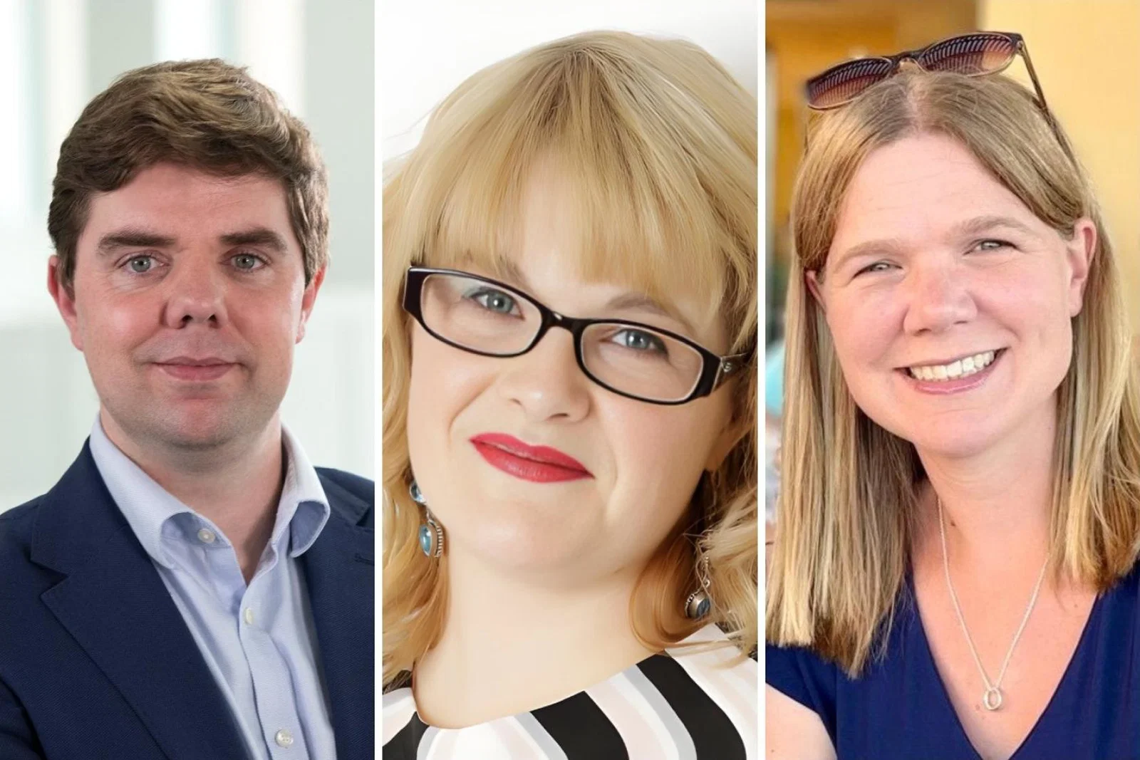 L-R: Luke Petherbridge (Abta), Samantha Bradbury (Abtot) and Christina Brazier (Aito)
