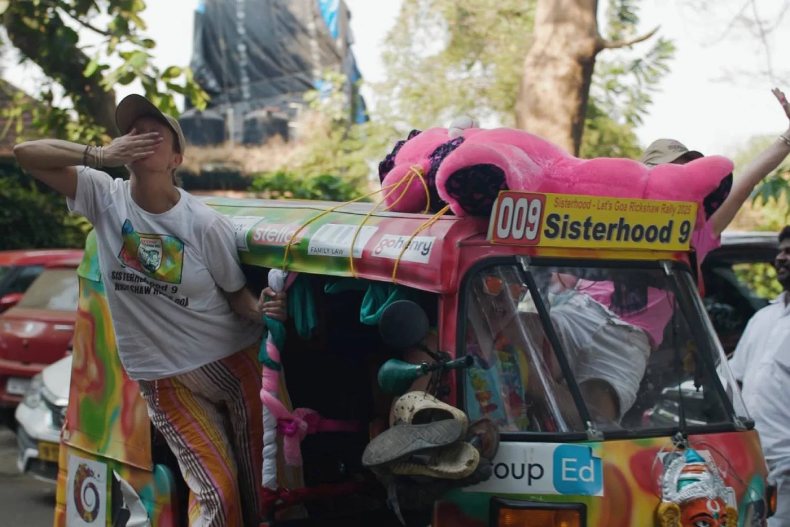 The Sisterhood's 2025 rickshaw rally across India 