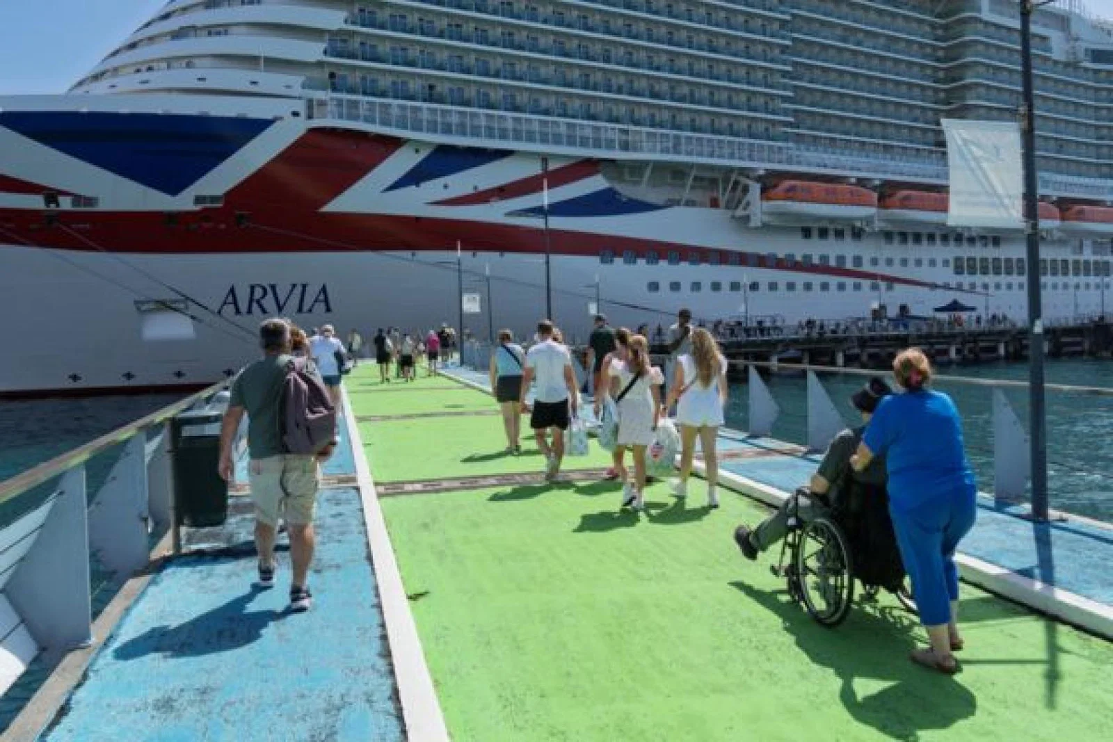 P&O Cruises' Arvia ship