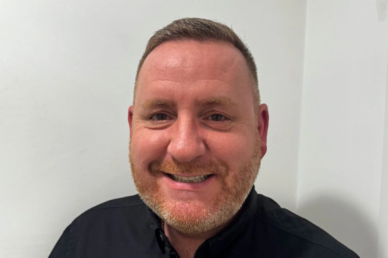 Man smiling 