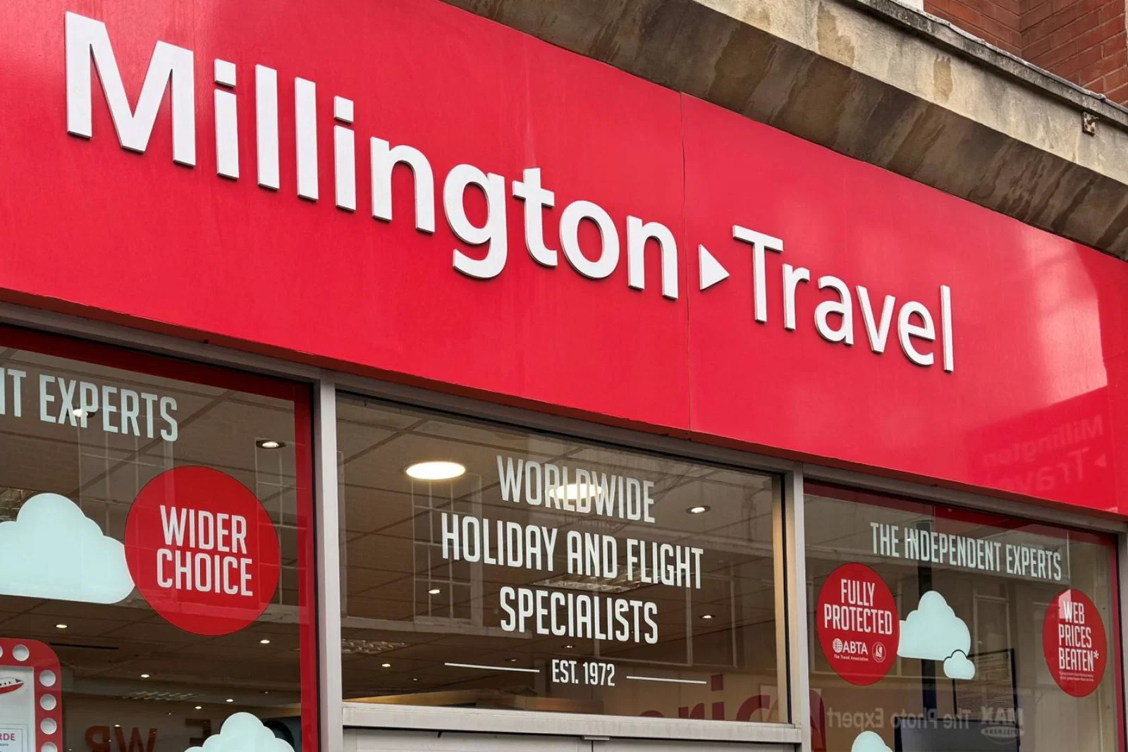 Millington Travel was acquired by Hays Travel last year