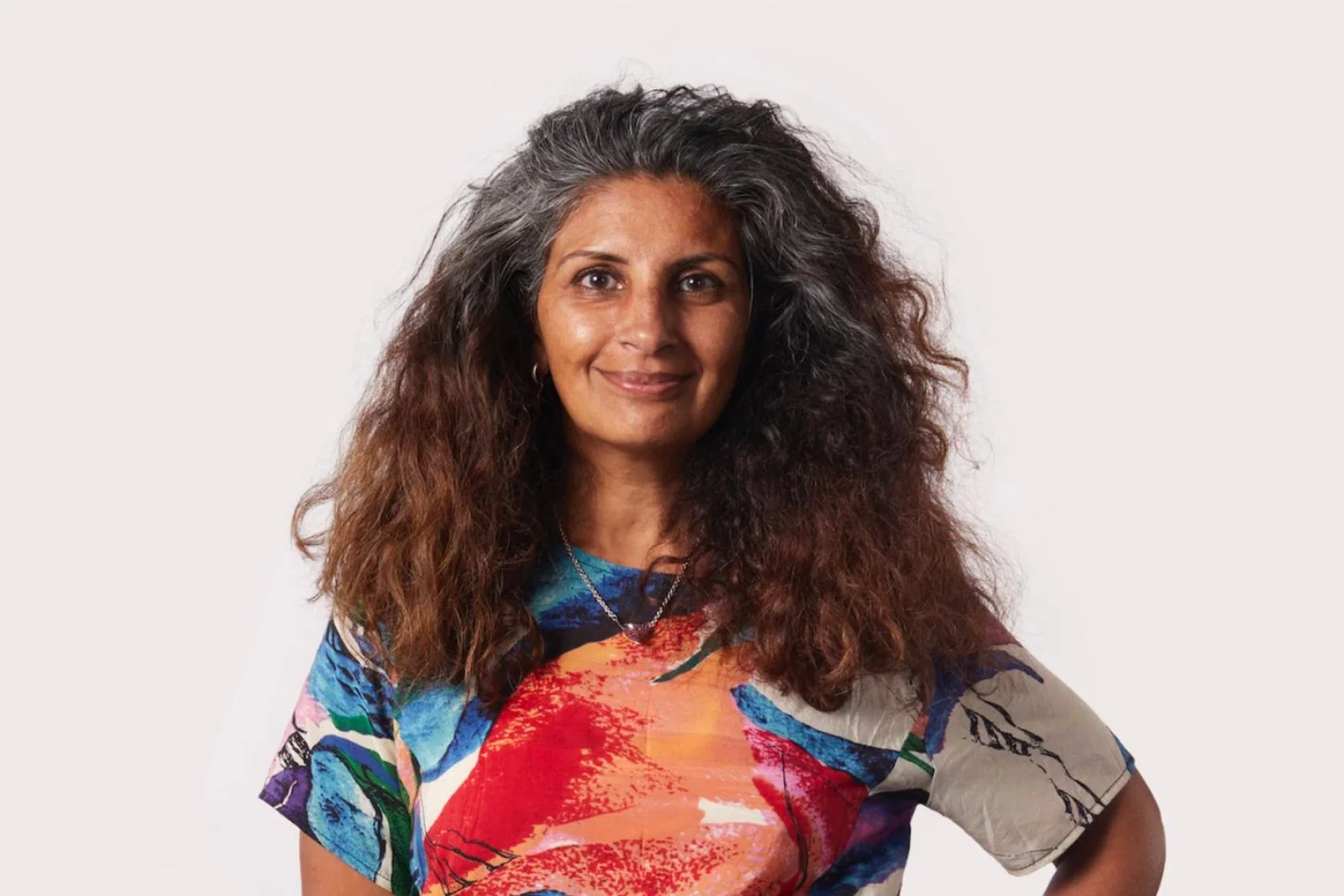 Woman smiling 