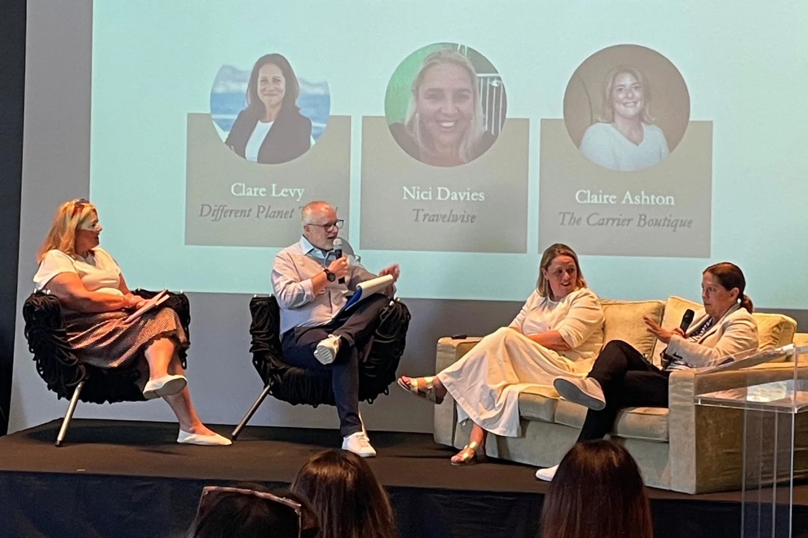 Clare Levy, Nici Davies and Claire Ashton joined Carrier's Lee Marshall for the panel discussion
