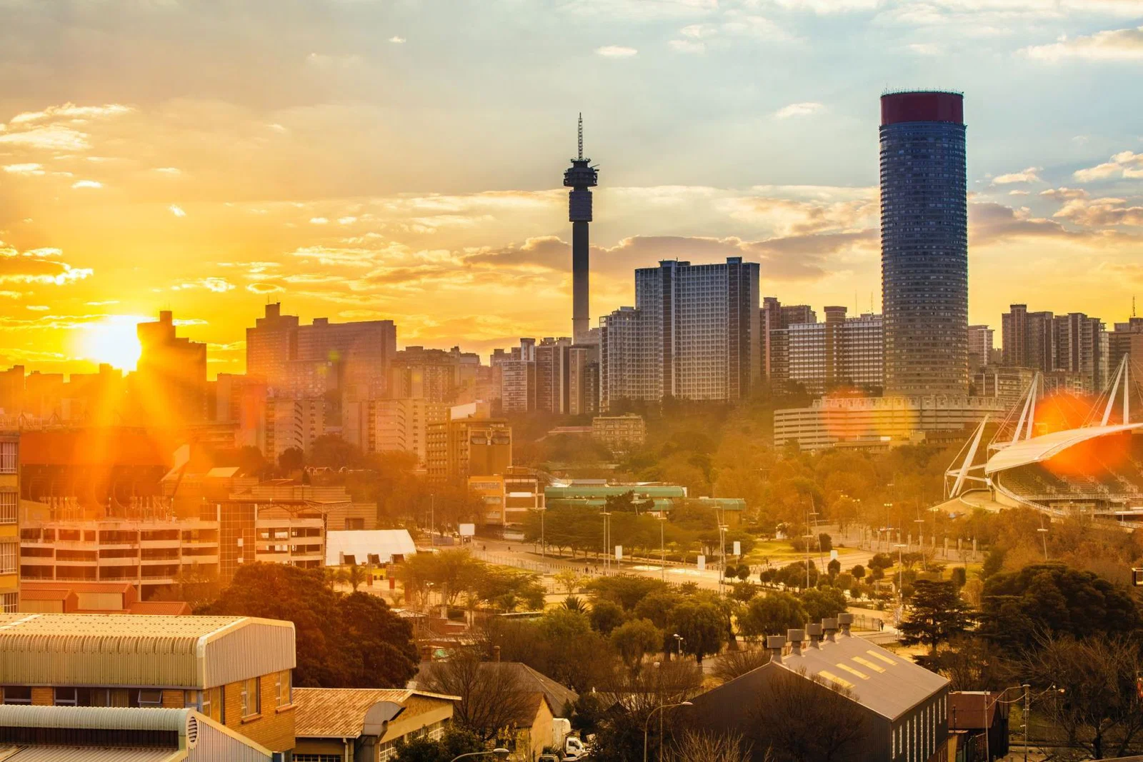Virgin Atlantic is adding capacity to Johannesburg (pictured) and Cape Town