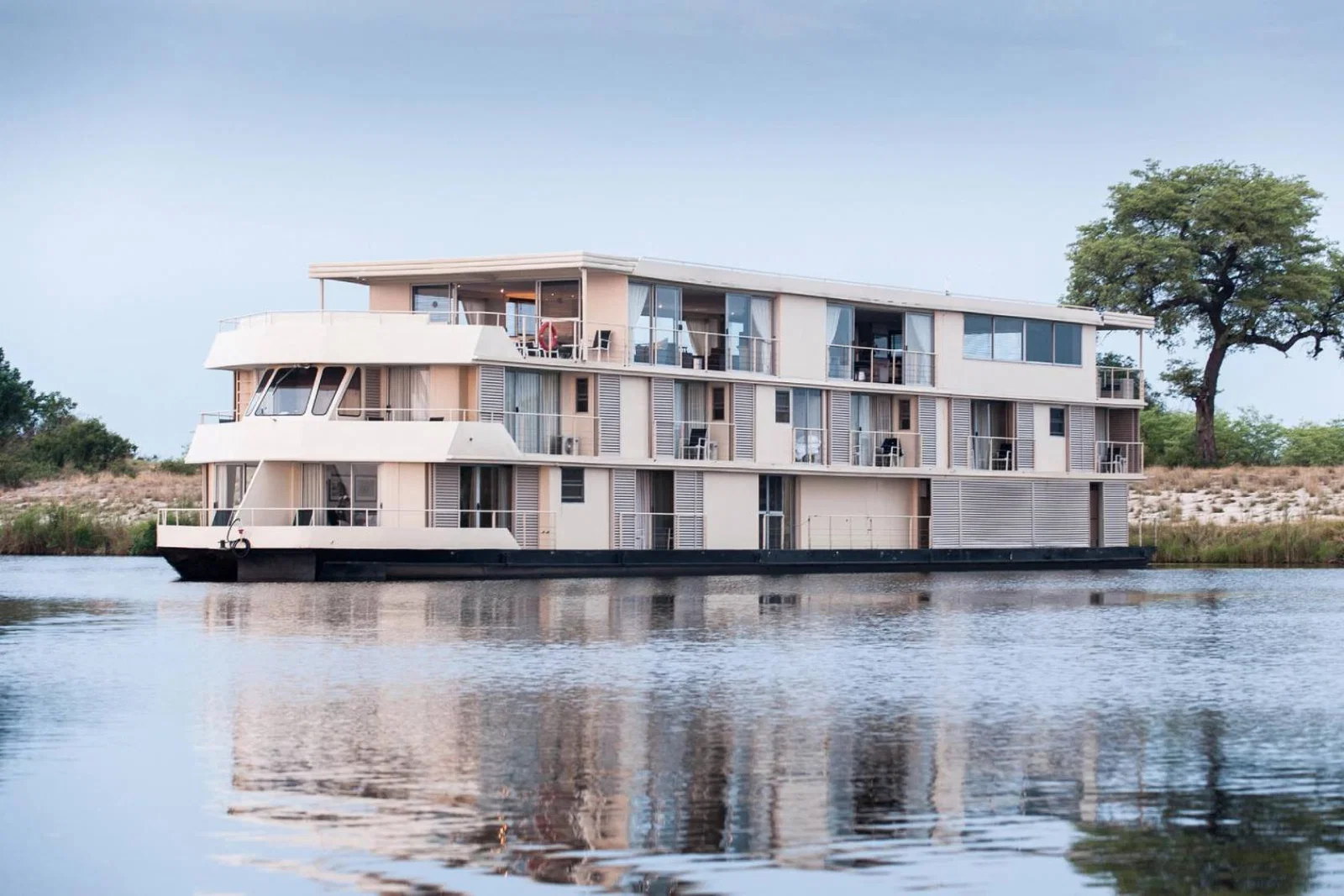 AmaWaterways' river ship Zambezi Queen