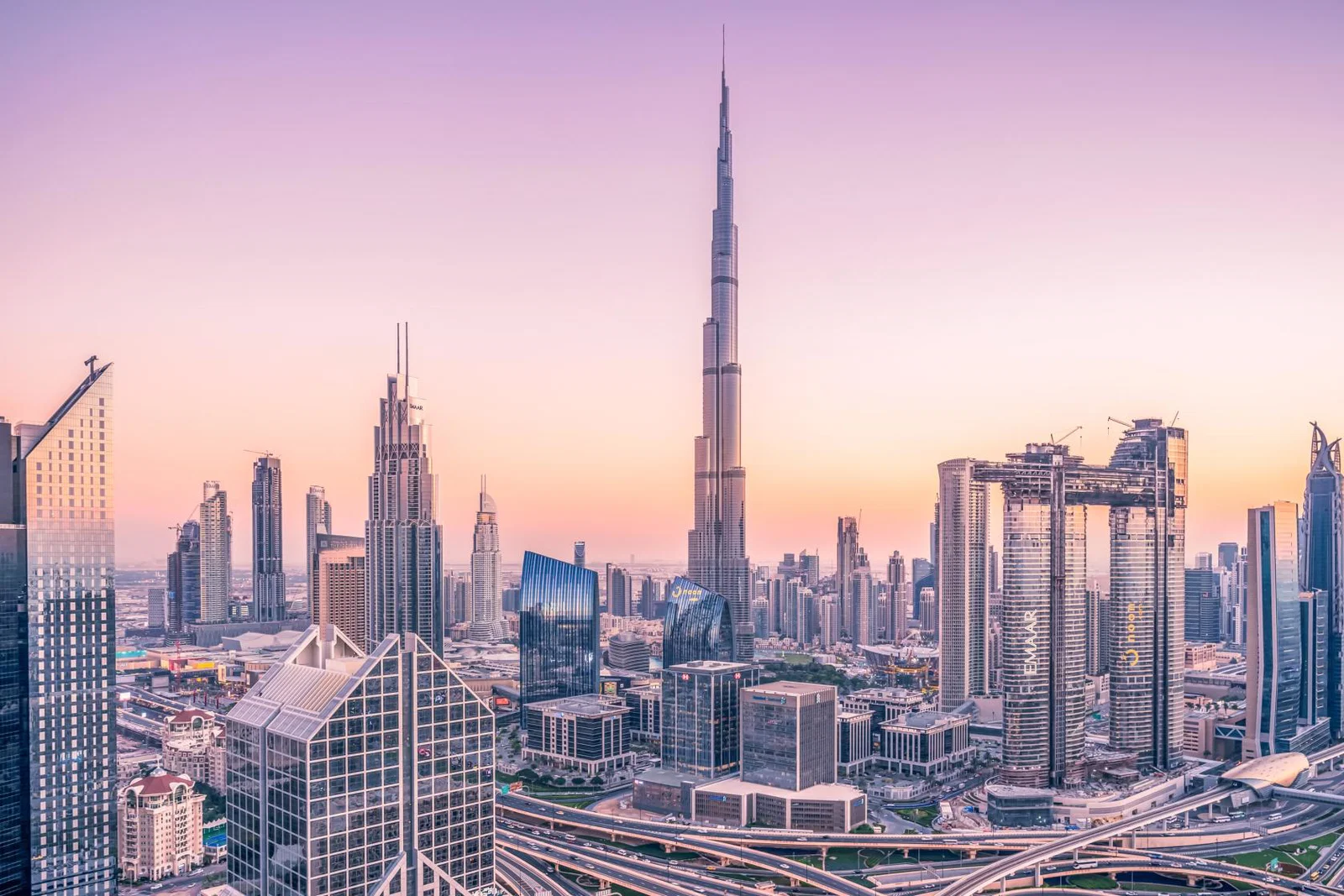 View over Dubai