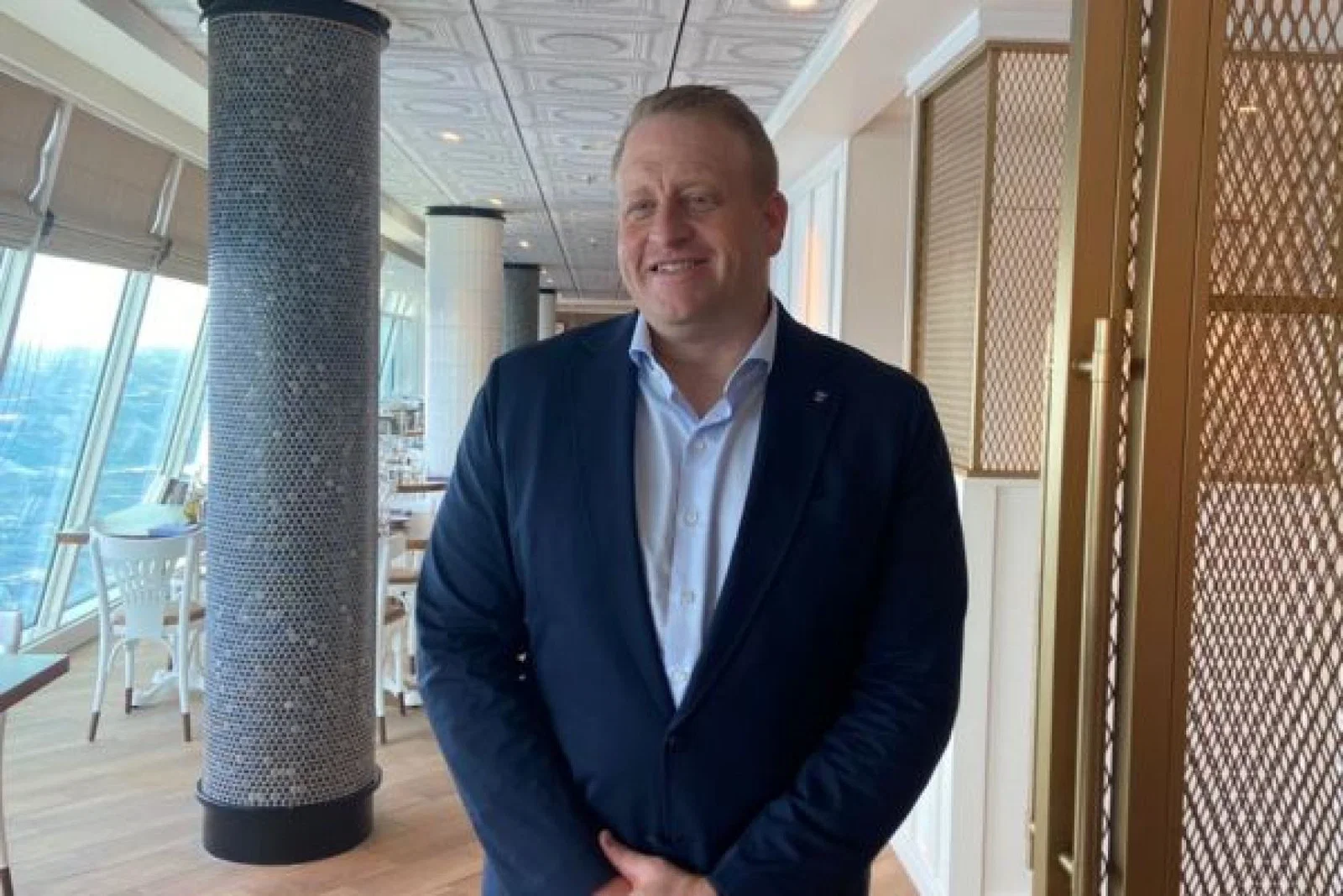Royal Caribbean Group chief Jason Liberty 