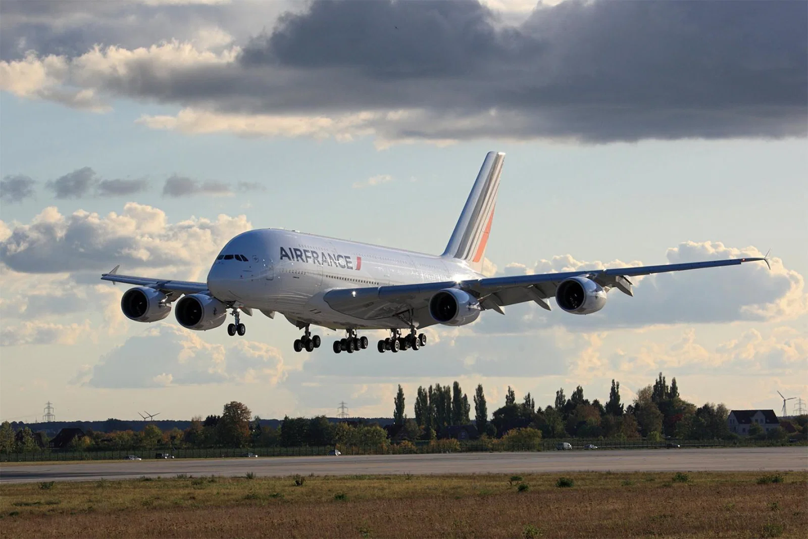 An Air France A380