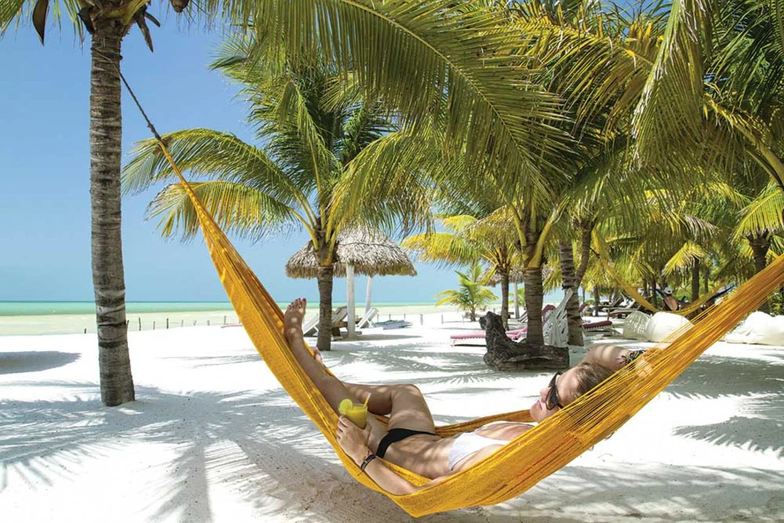 Caribbean sunbather