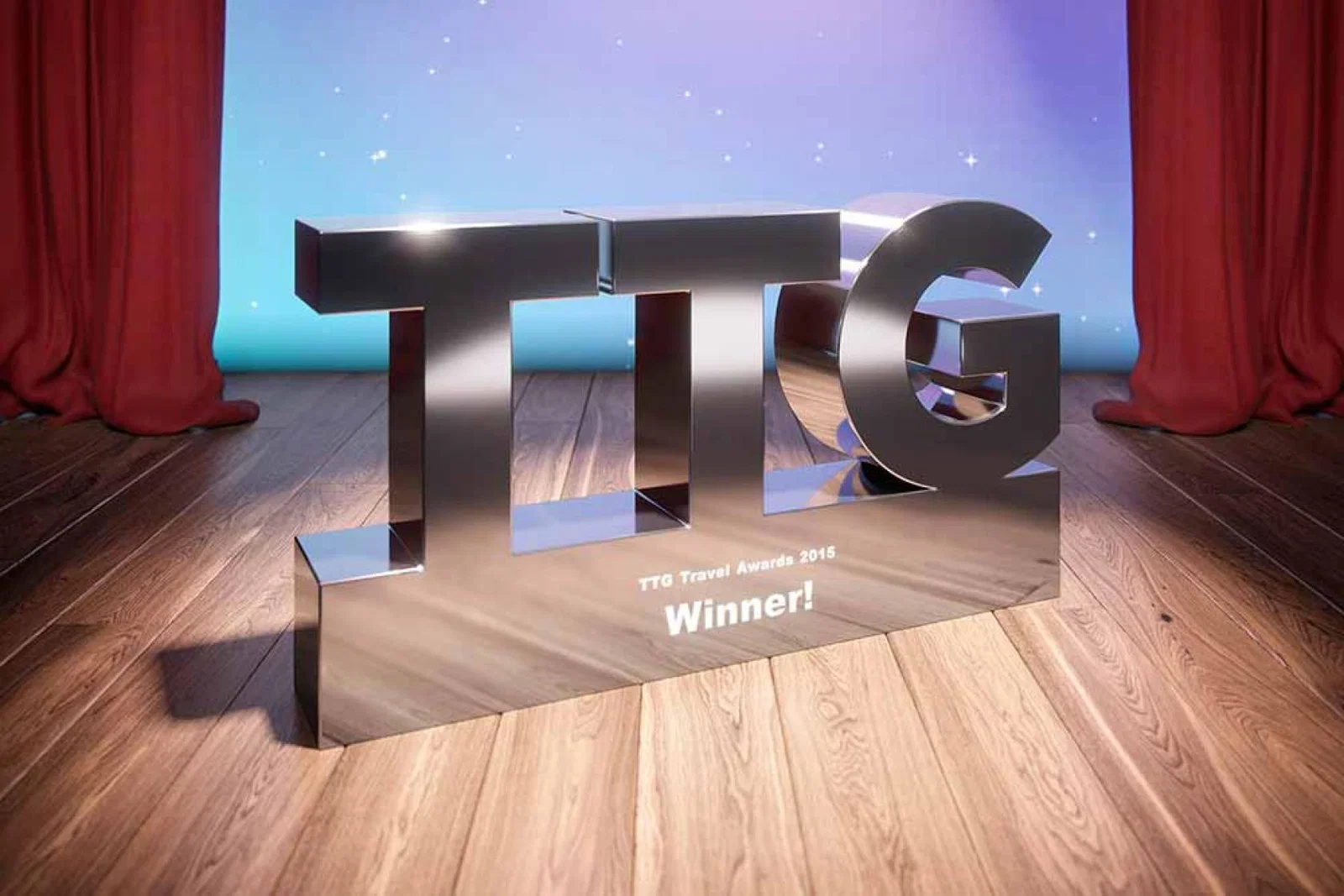 TTG Travel Awards winners trophy