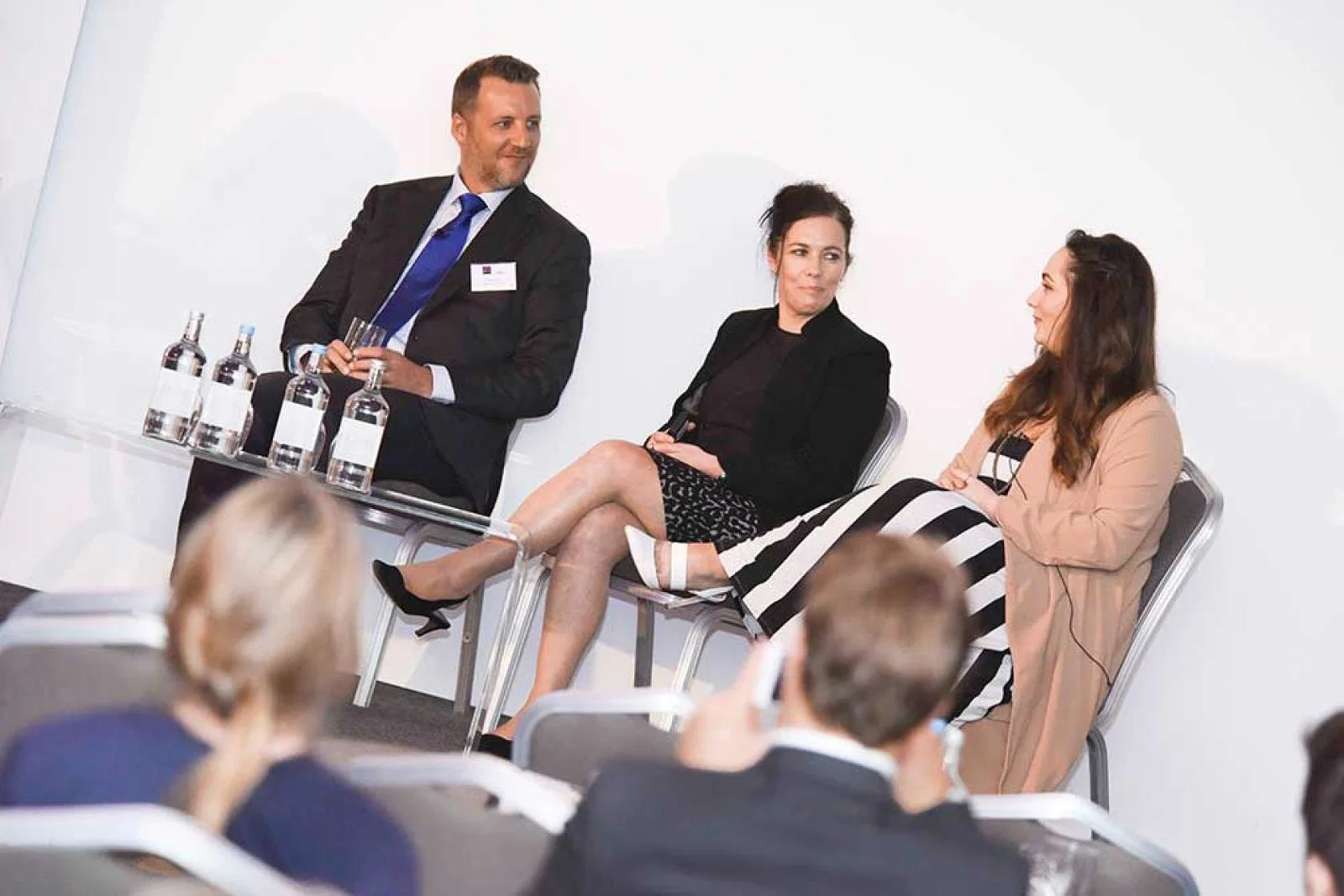 luxury seminar panel Stuart McNair Jessica Hargreaves Tiffany Woodley
