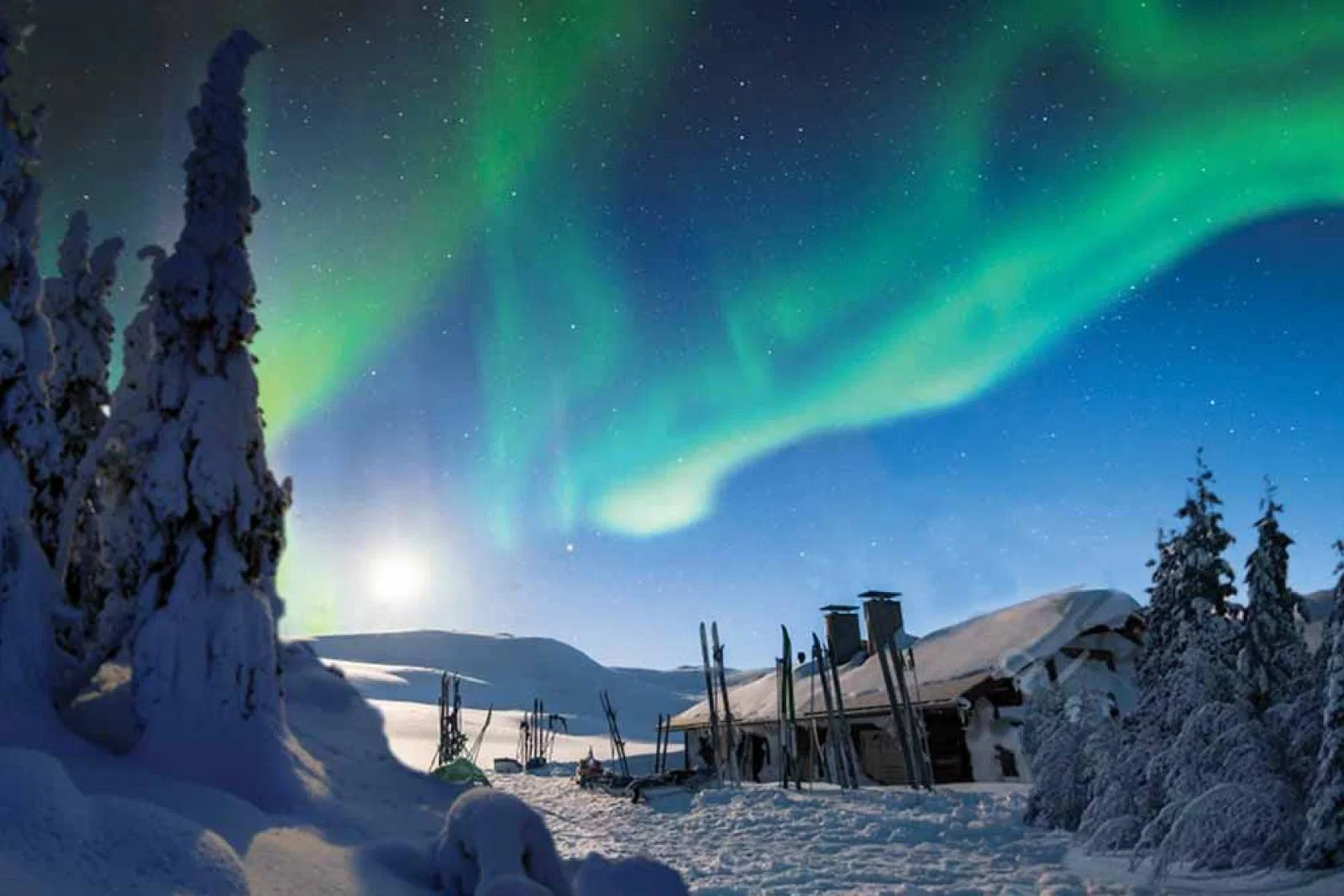 Lapland northern lights
