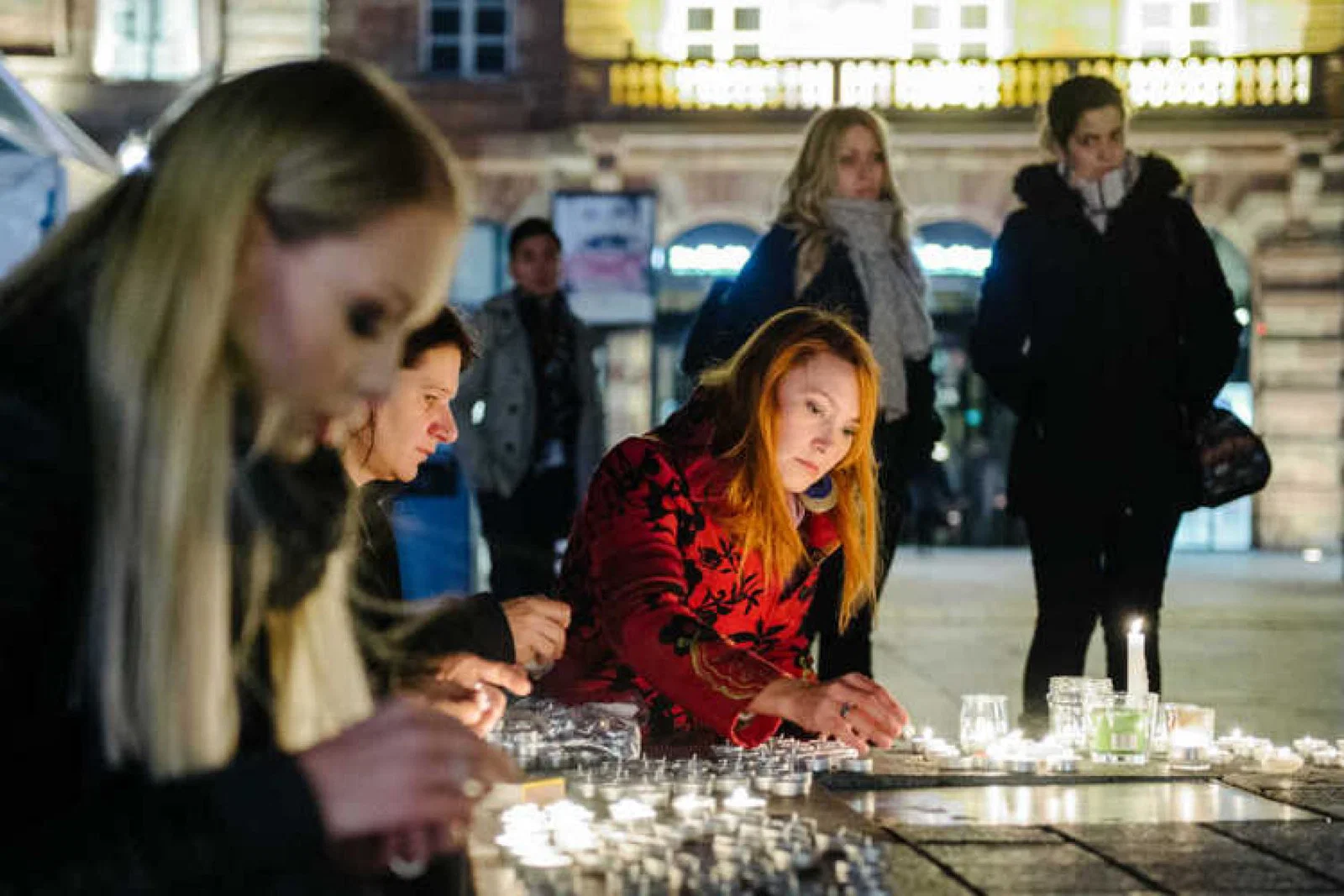Paris attacks, tributes, Strasbourg, France