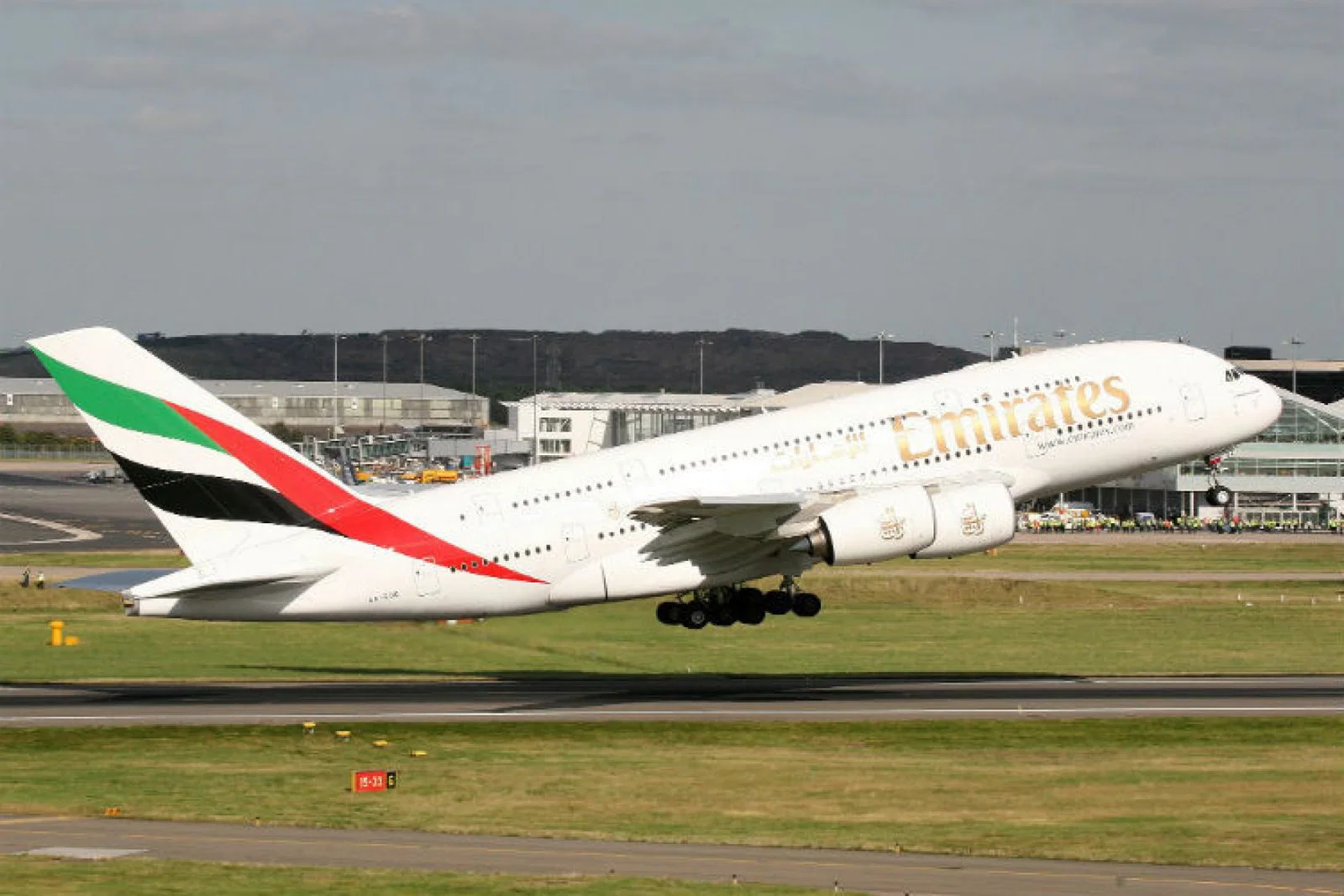 Emirates, A380, Birmingham