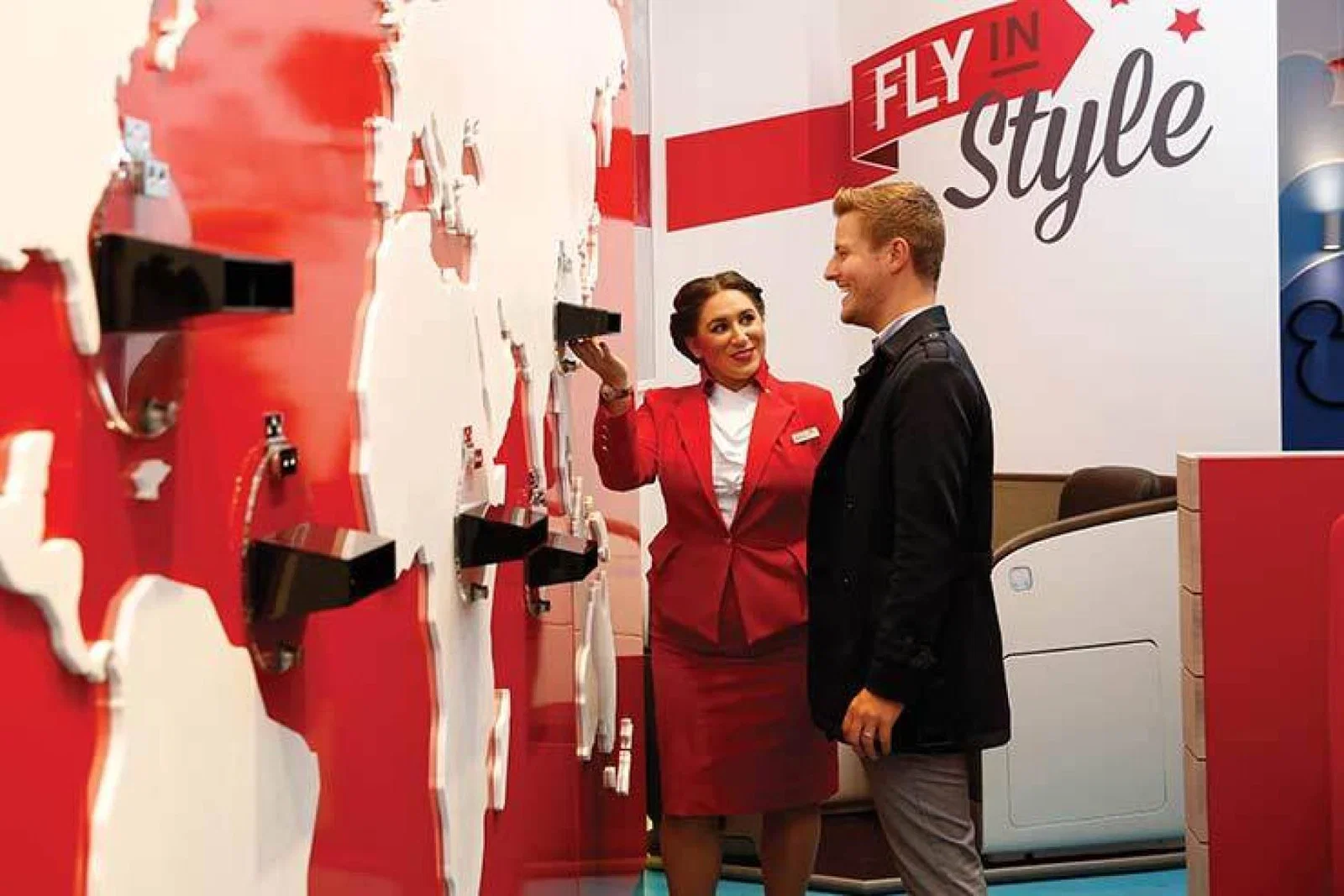 Virgin Holidays Booth Overs