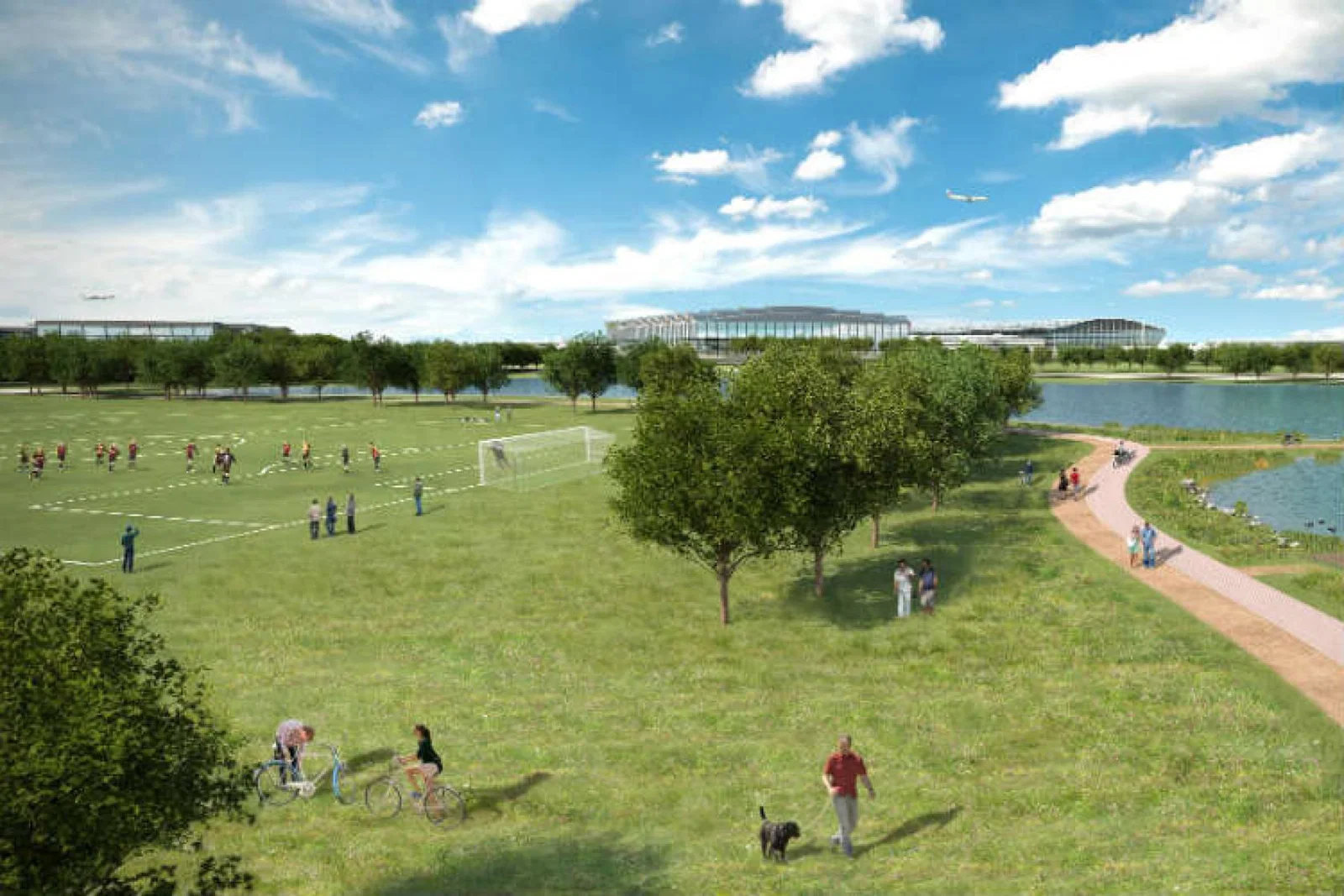 Heathrow, green, space