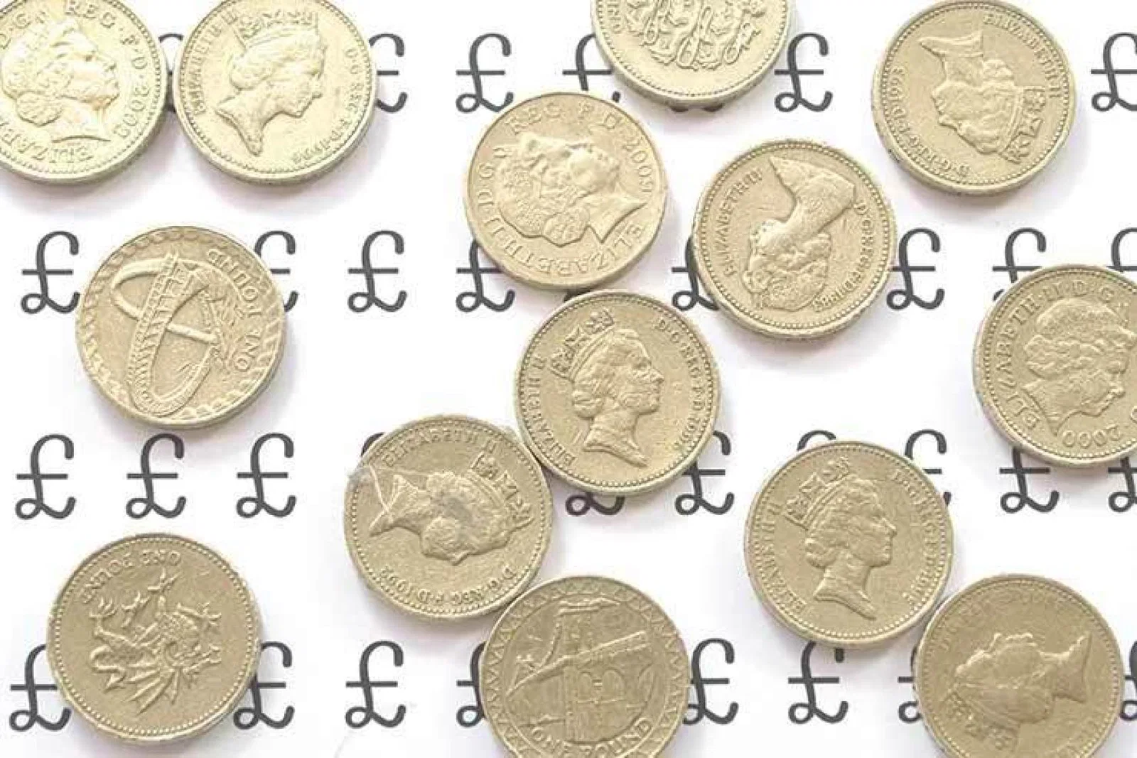 Pound coins ThinkstockPhotos-126924071