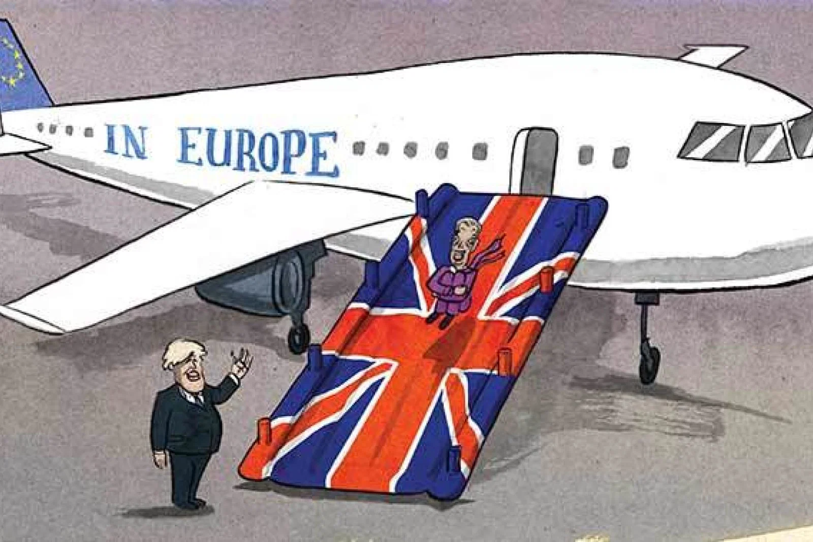 Brexit cartoon