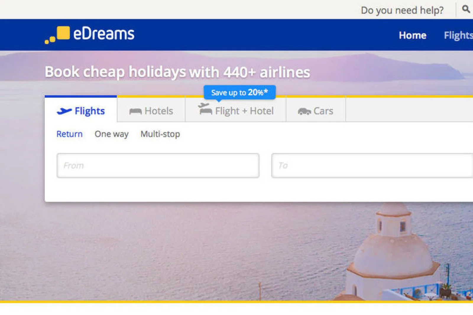 eDreams website screenshot-www edreams co uk 2016-03-02 14-14-14
