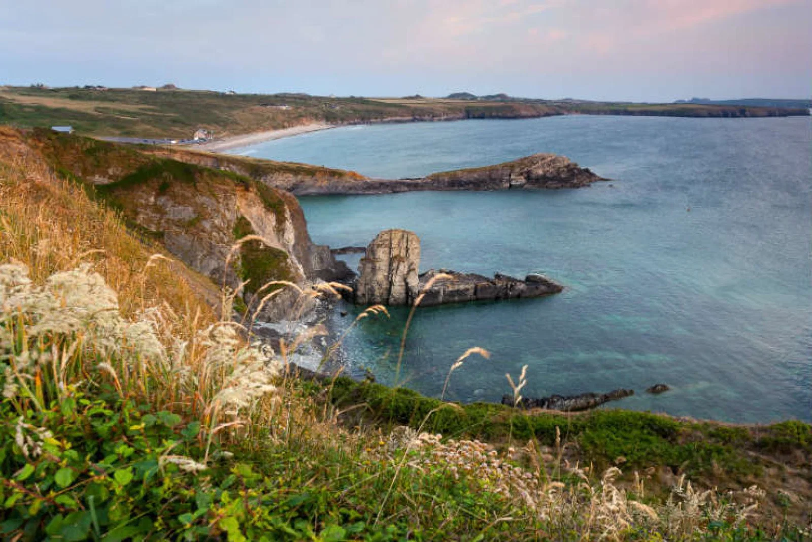 Whitesands Bay Pembrokeshire coast Wales ThinkstockPhotos-471801471