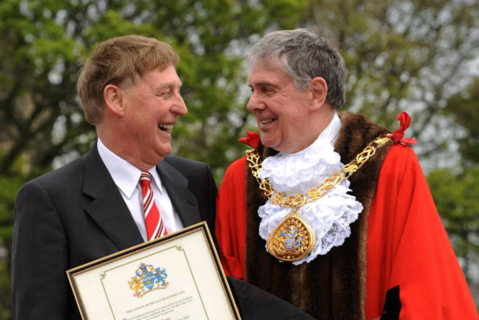 John passed away on 13 November
