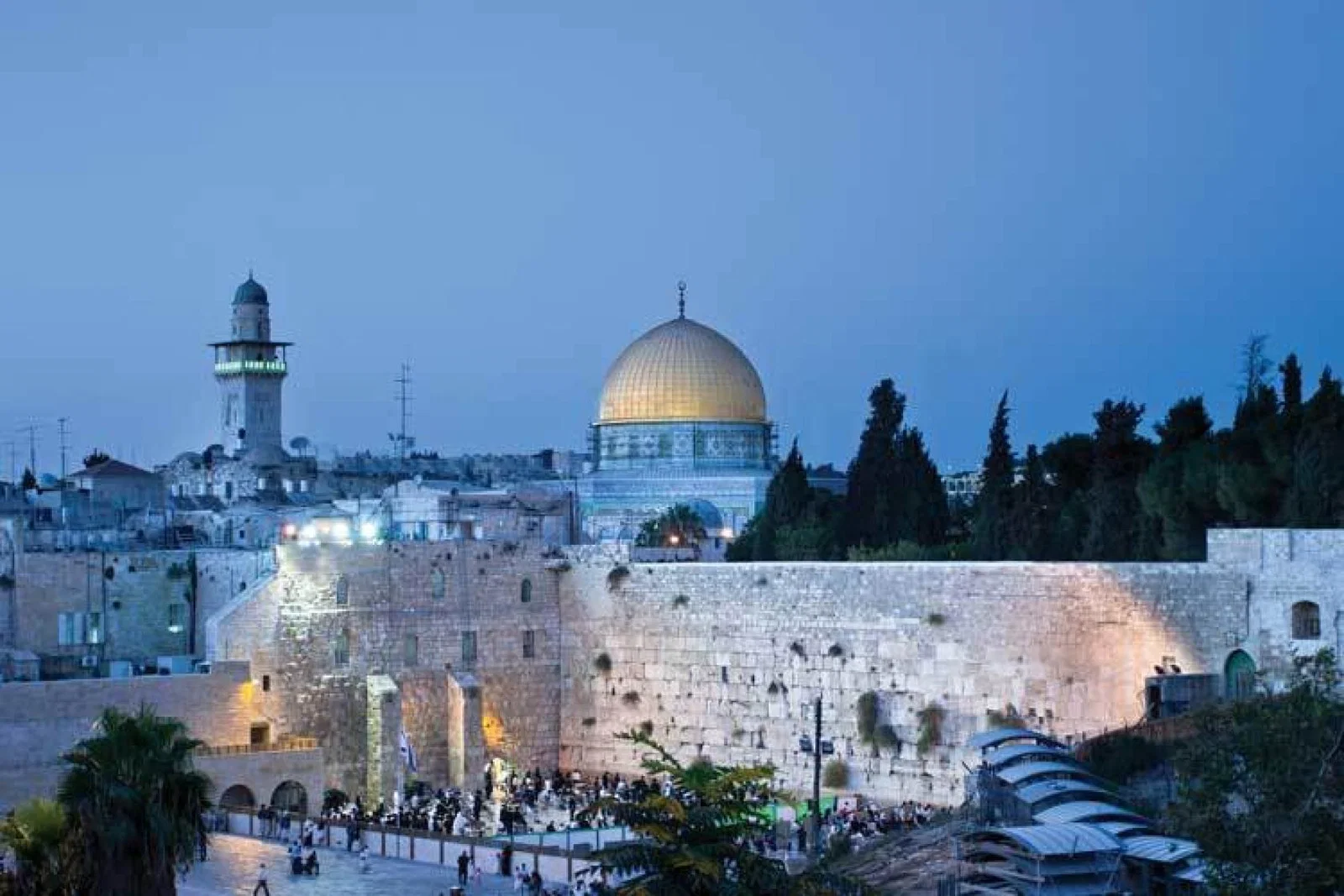 Jerusalem has come under attack for the first time in several years