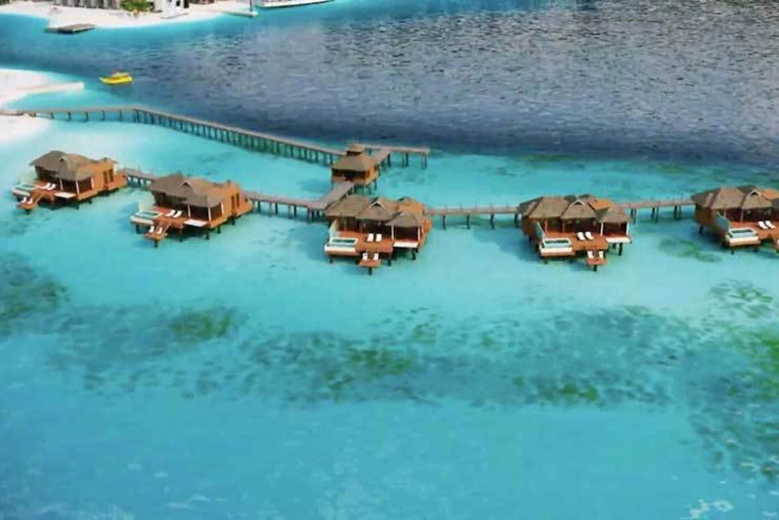 Sandals over the water suite Caribbean
