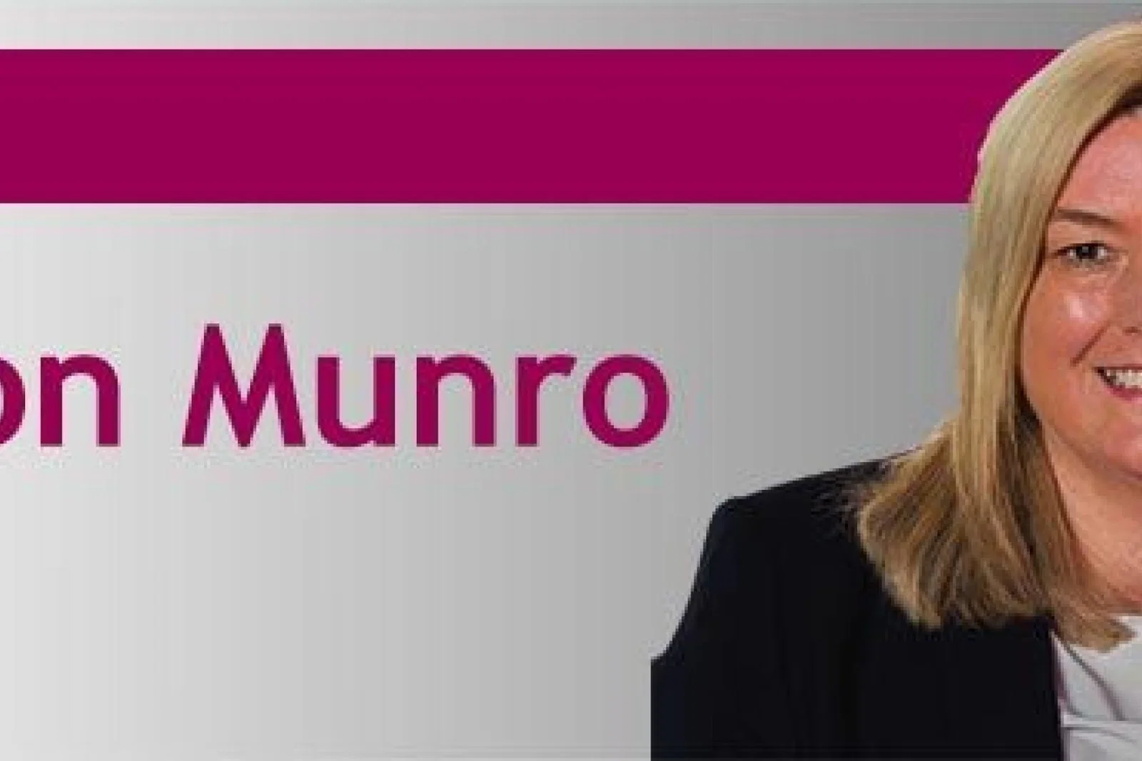 Sharon Munro Opinion 2016
