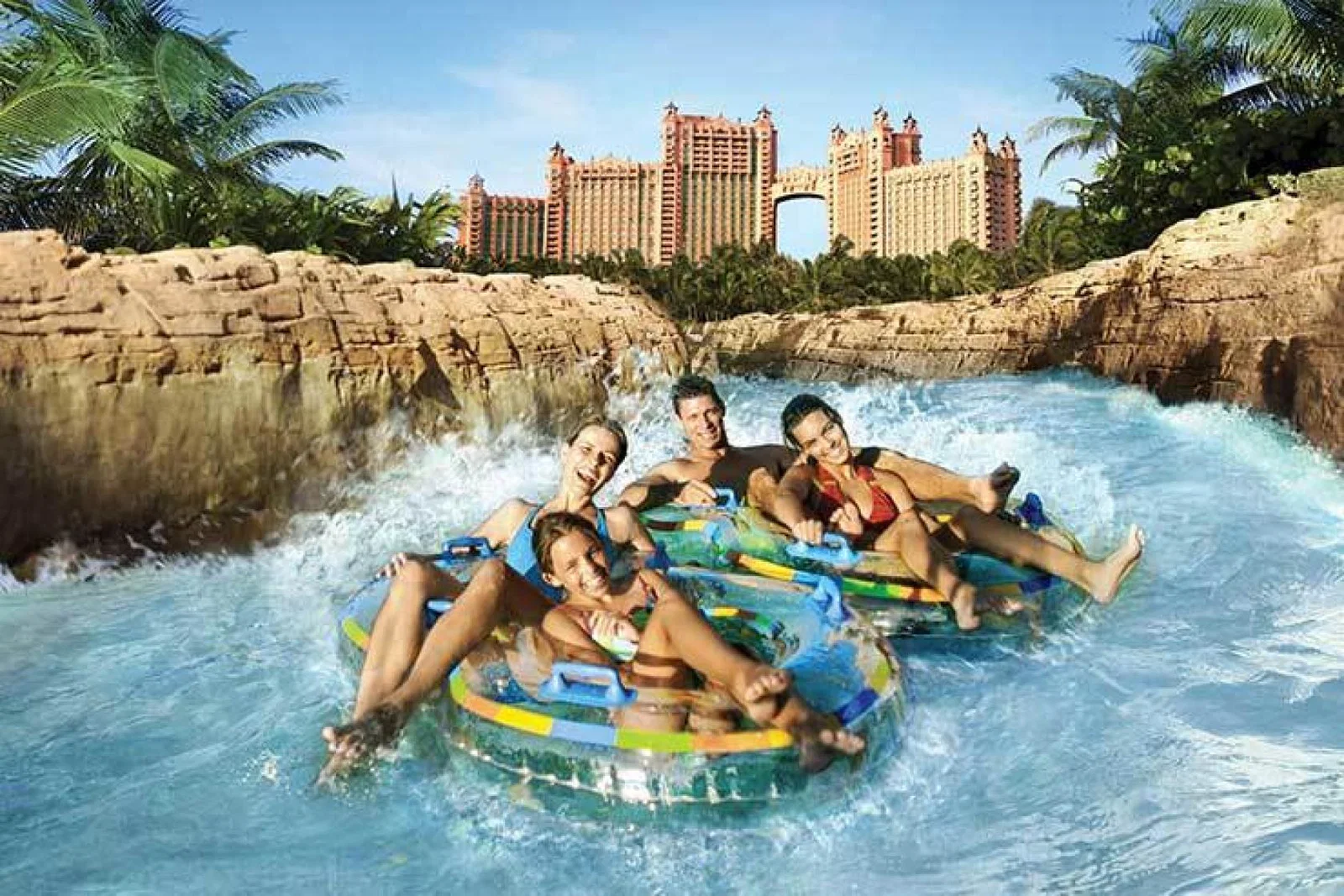 Atlantis family water park ride