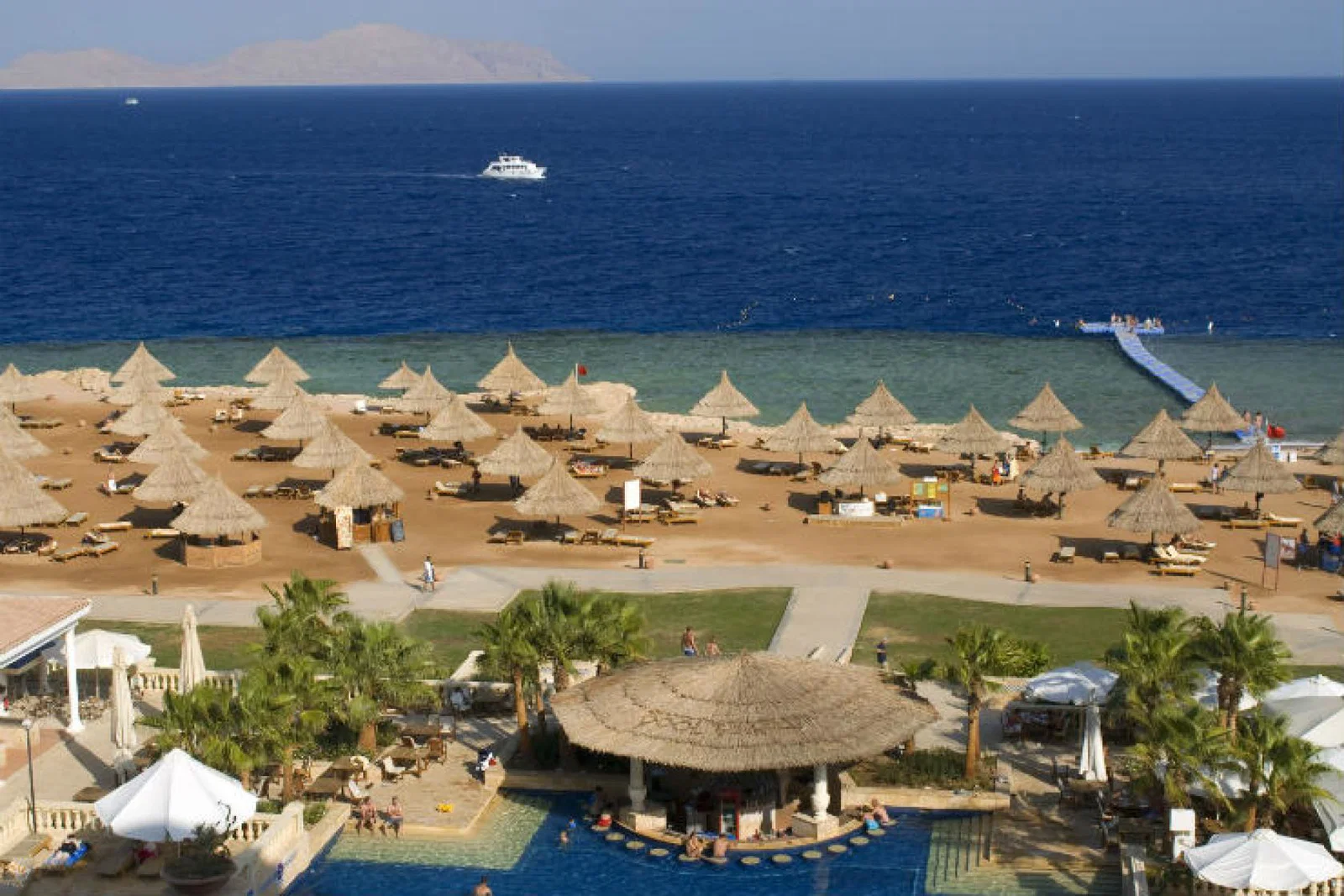 Egypt's tourist chief said British visitors will see improvements in Sharm el Sheikh
