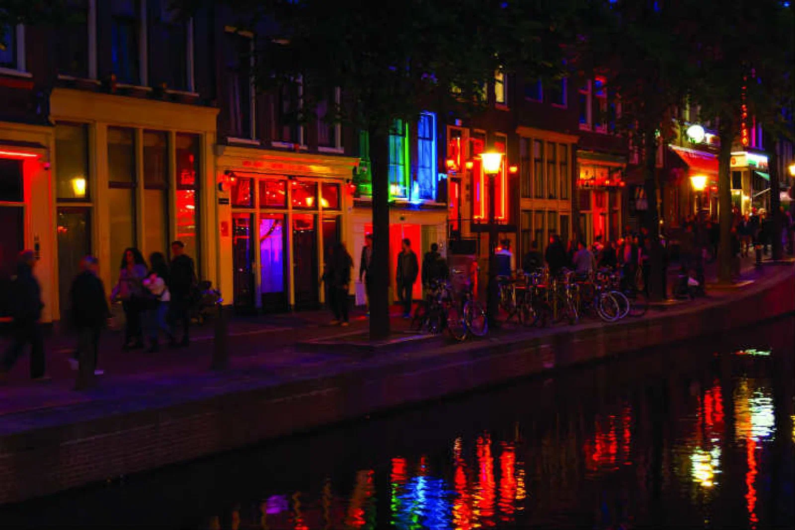 Amsterdam's red light district